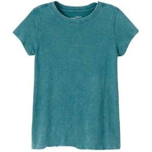 womens short sleeve crew neck t shirt, small, nwt,